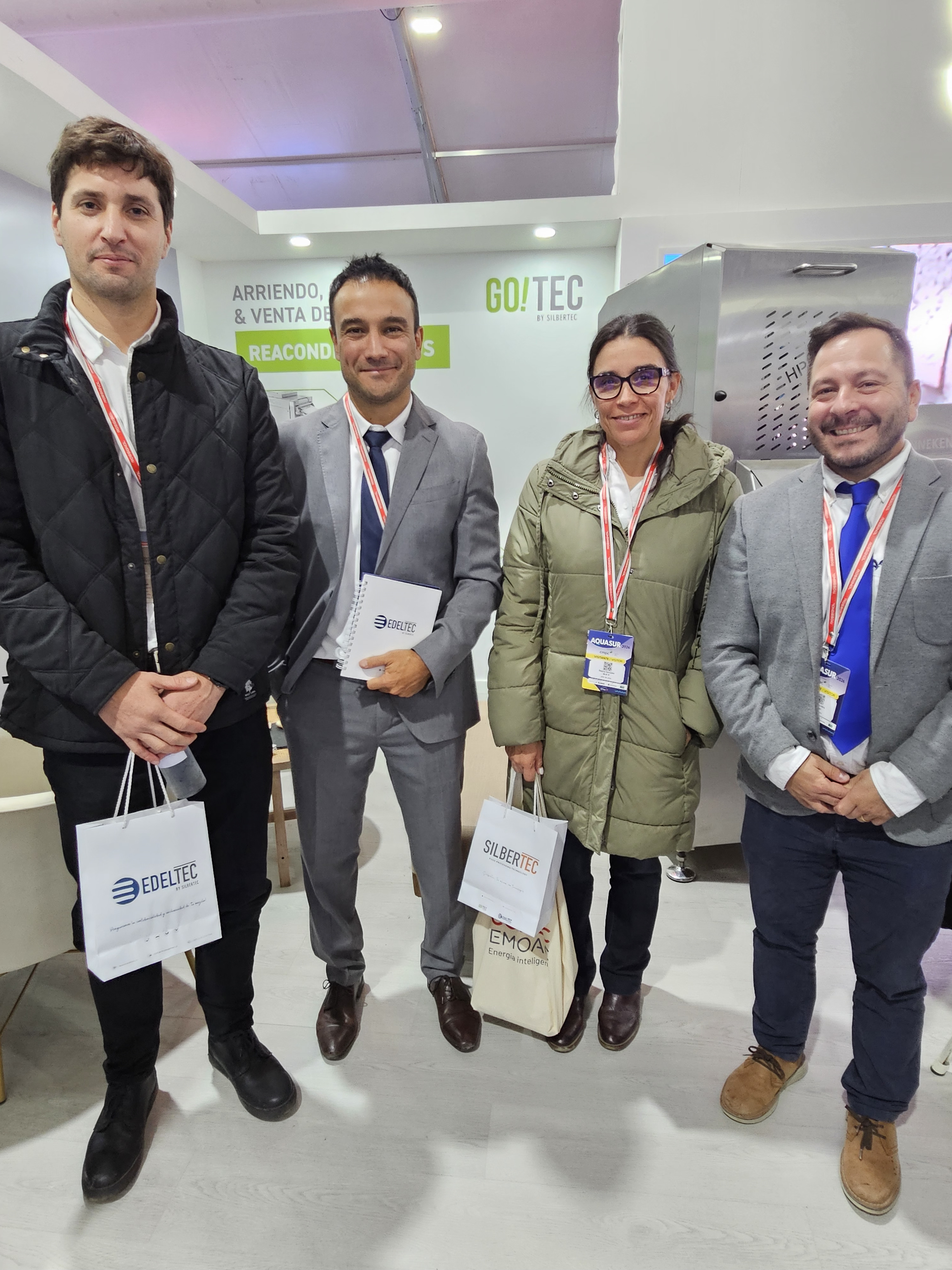 Edeltec fortalece su presencia en la industria acuícola durante Aquasur 2026